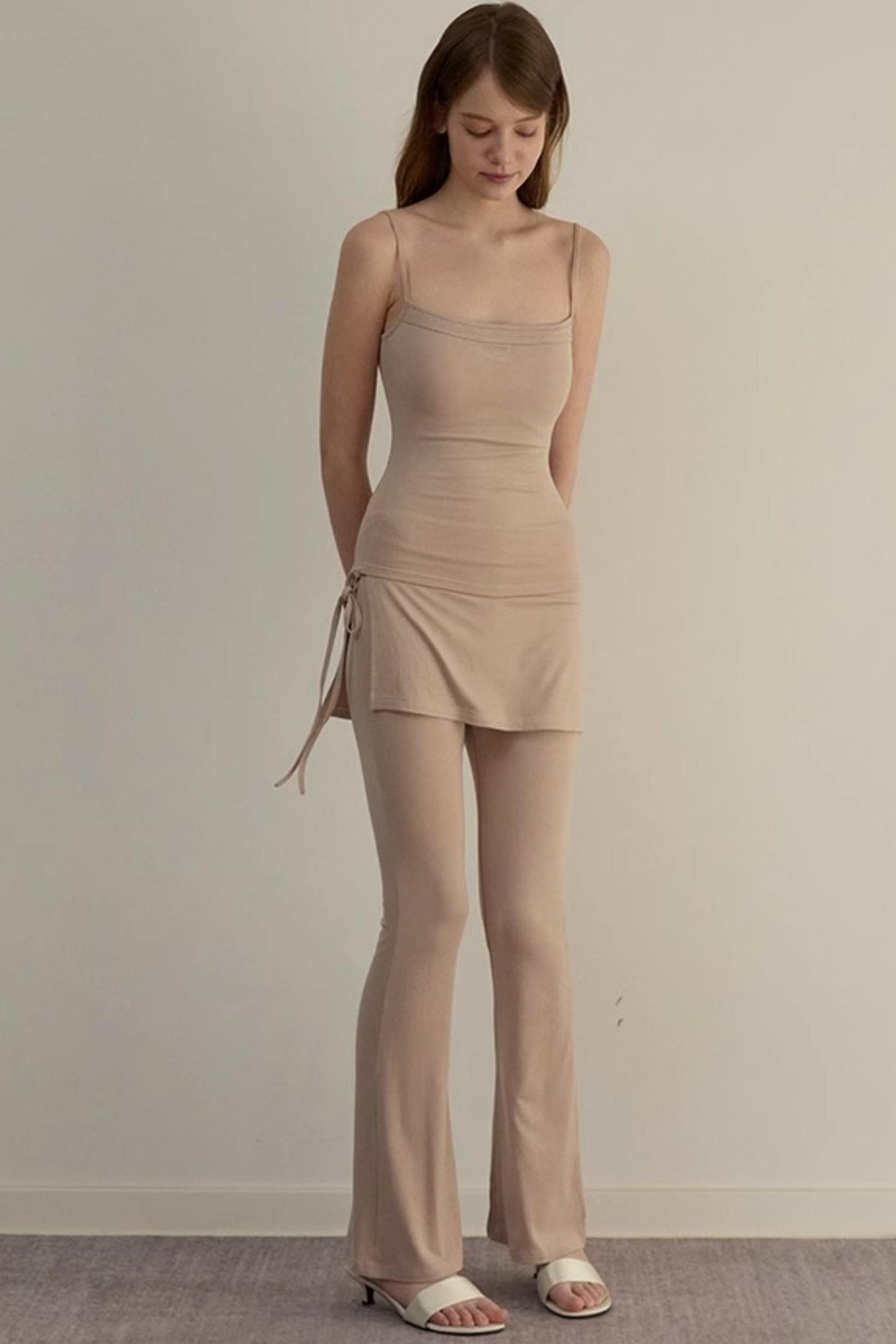 Summer Rhinestone Camisole & Pants Set