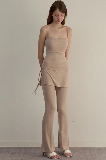 Summer Rhinestone Camisole & Pants Set