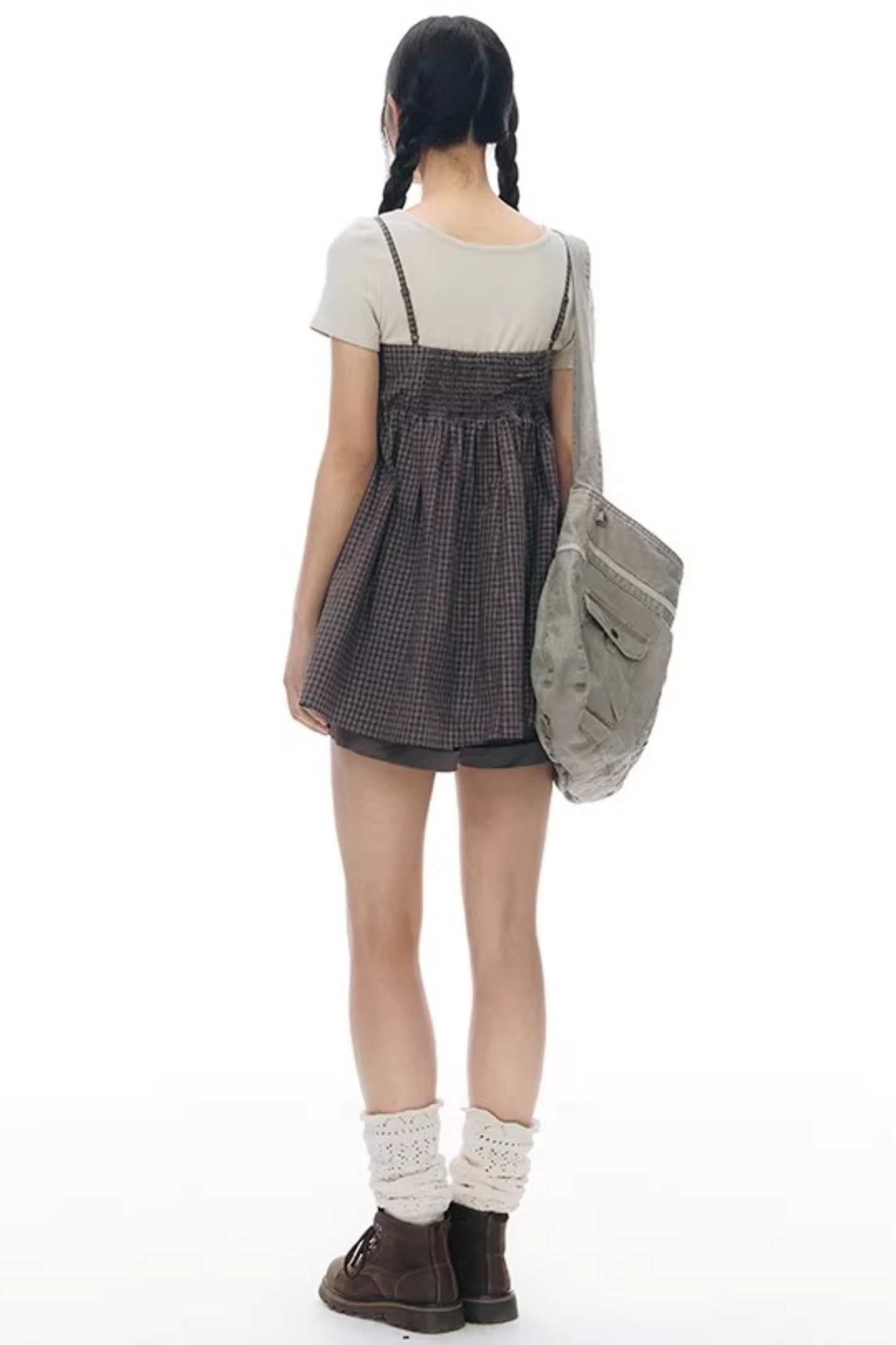 빈티지 패치워크 캔버스 가방