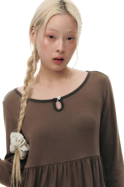 Color-Blocked Knit Sweater