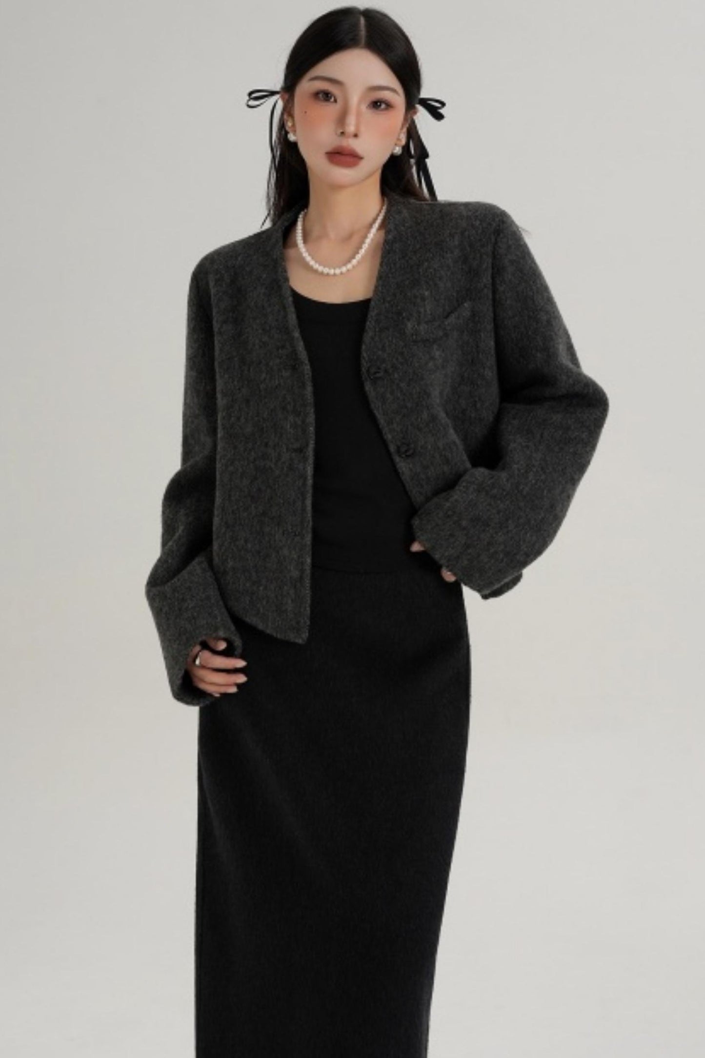 Double-Sided Woolen Coat