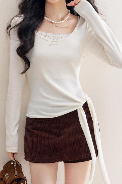 Lazy Lace Long Sleeve Base Layer Top Set