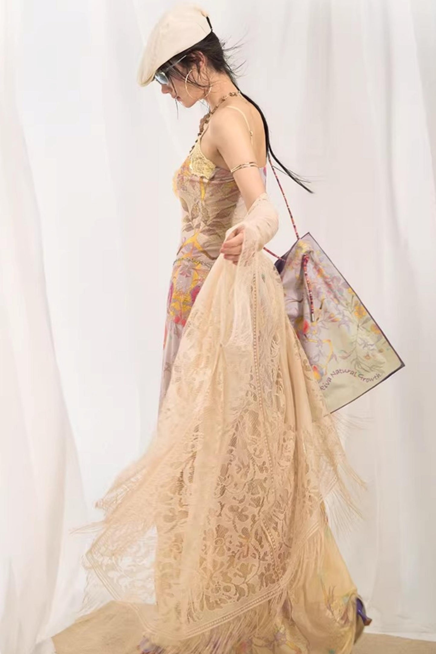 Spicy Girl Embroidered Knit Dress