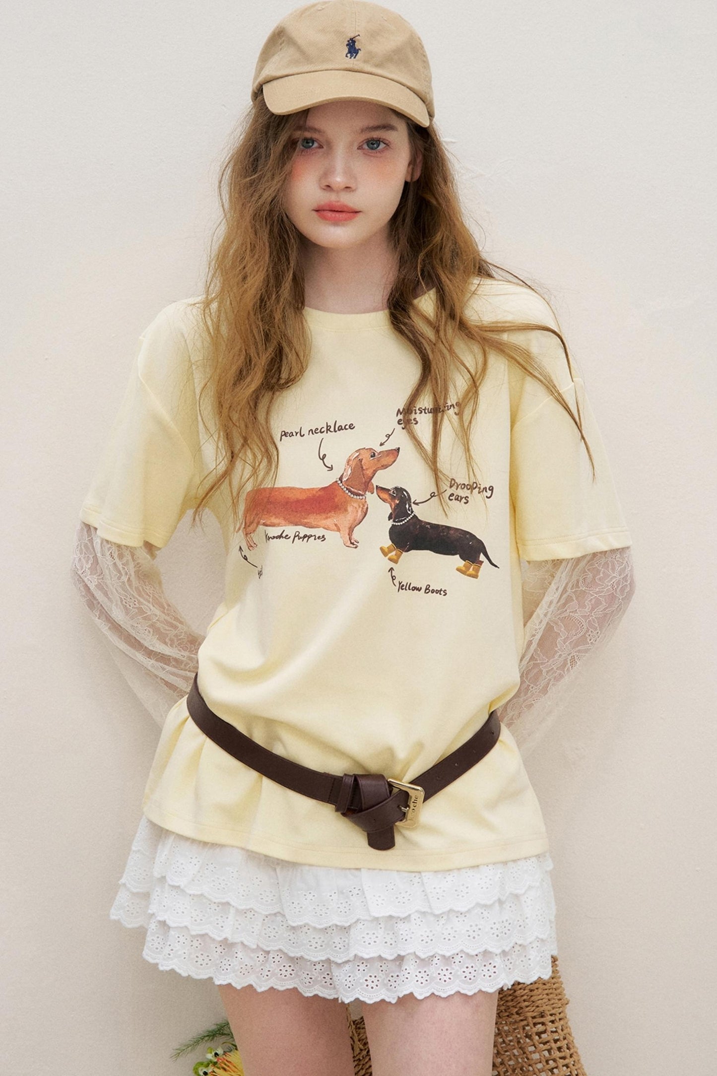 Floral Lace Cake Skirt