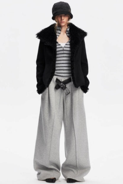 Vintage Striped Slim Knit Top