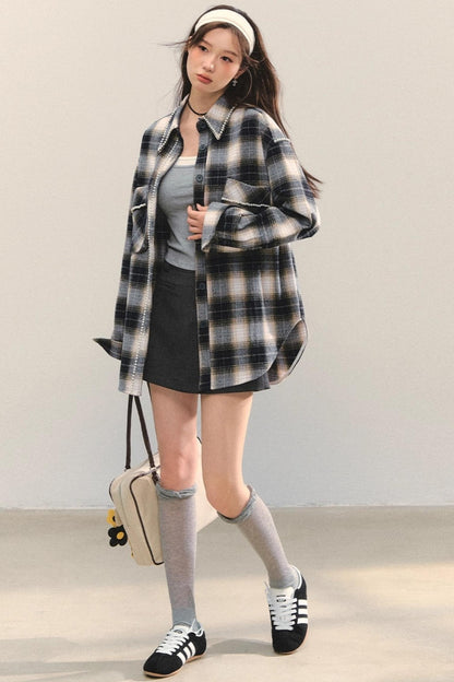Pearl Plaid Shirt