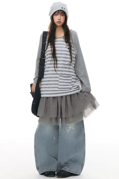 Star Pattern Scimitar Pants