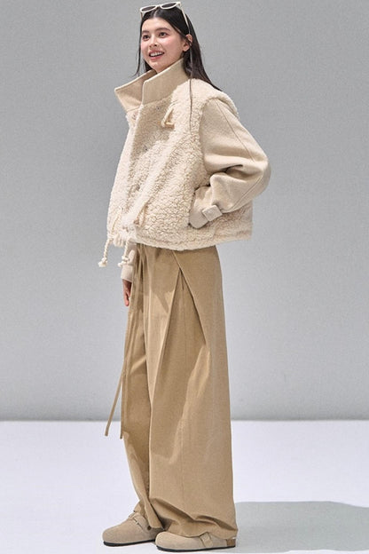 Toggle Button Woolen Coat