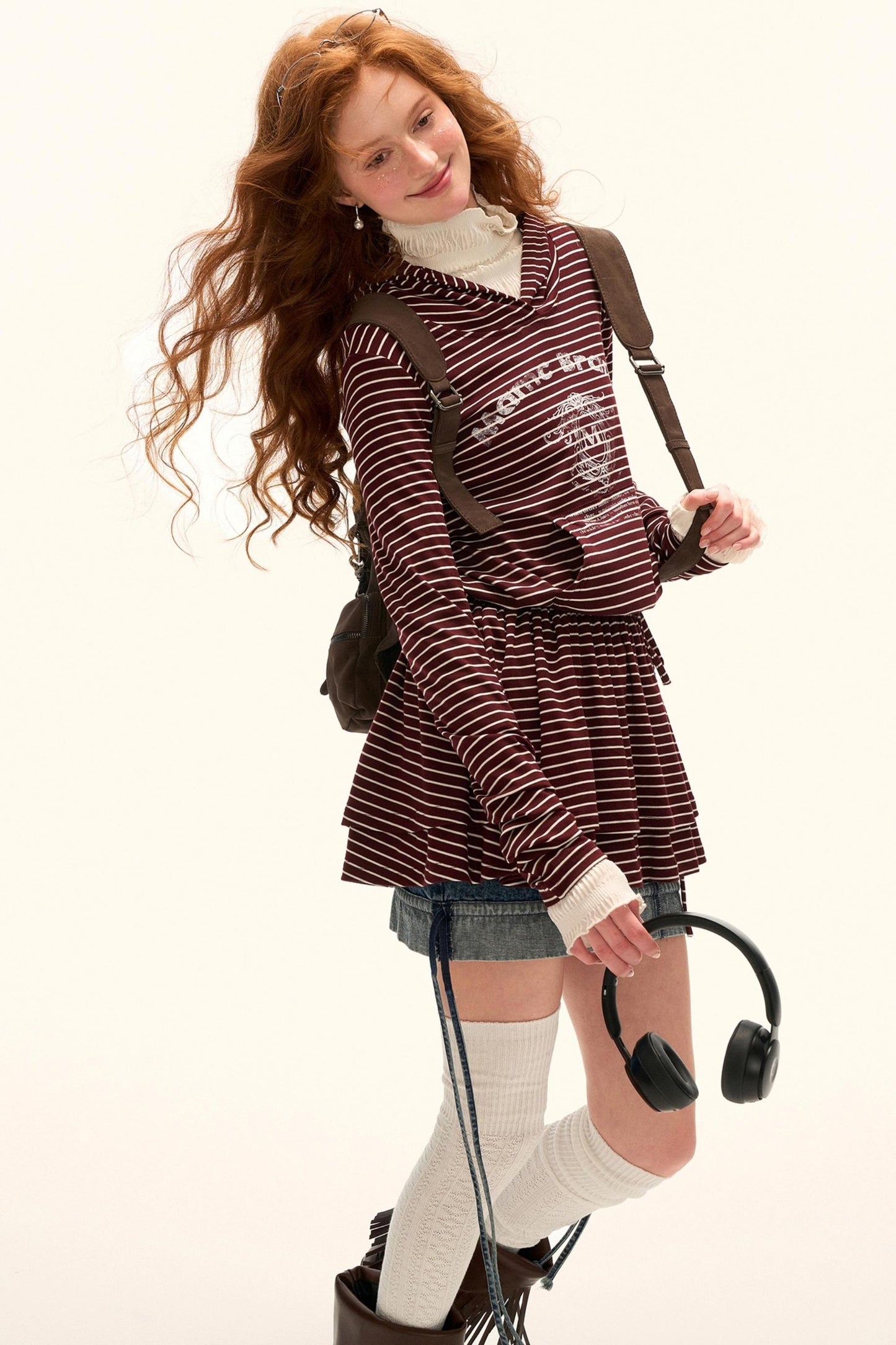 Vintage Slim Short Denim Skirt