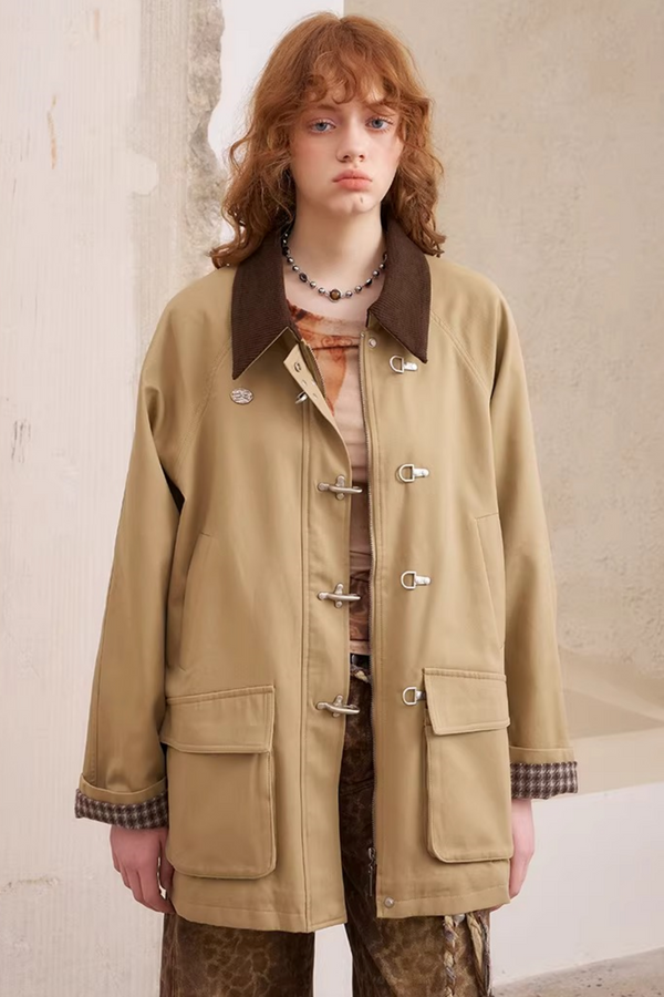 Hooded Jacket Workwear Matching Set