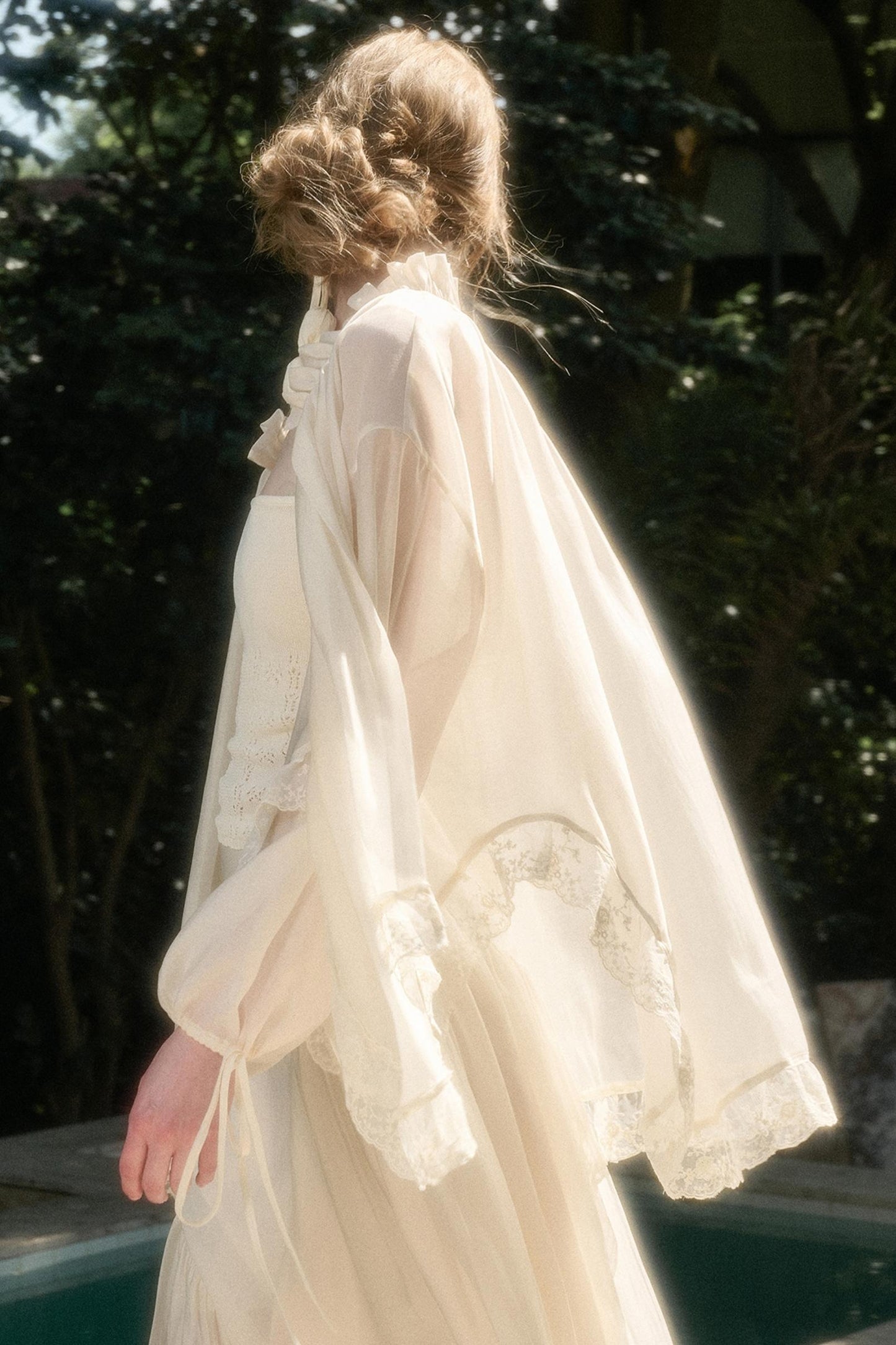 Galaxy Lace Shirt Jacket