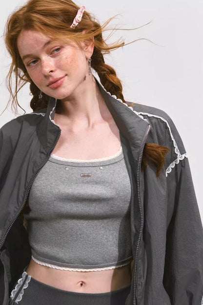 Casual Sun Protection Jacket & Skirt Set-Up