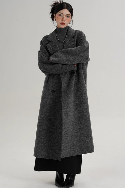 Textured Wool Suit Coat