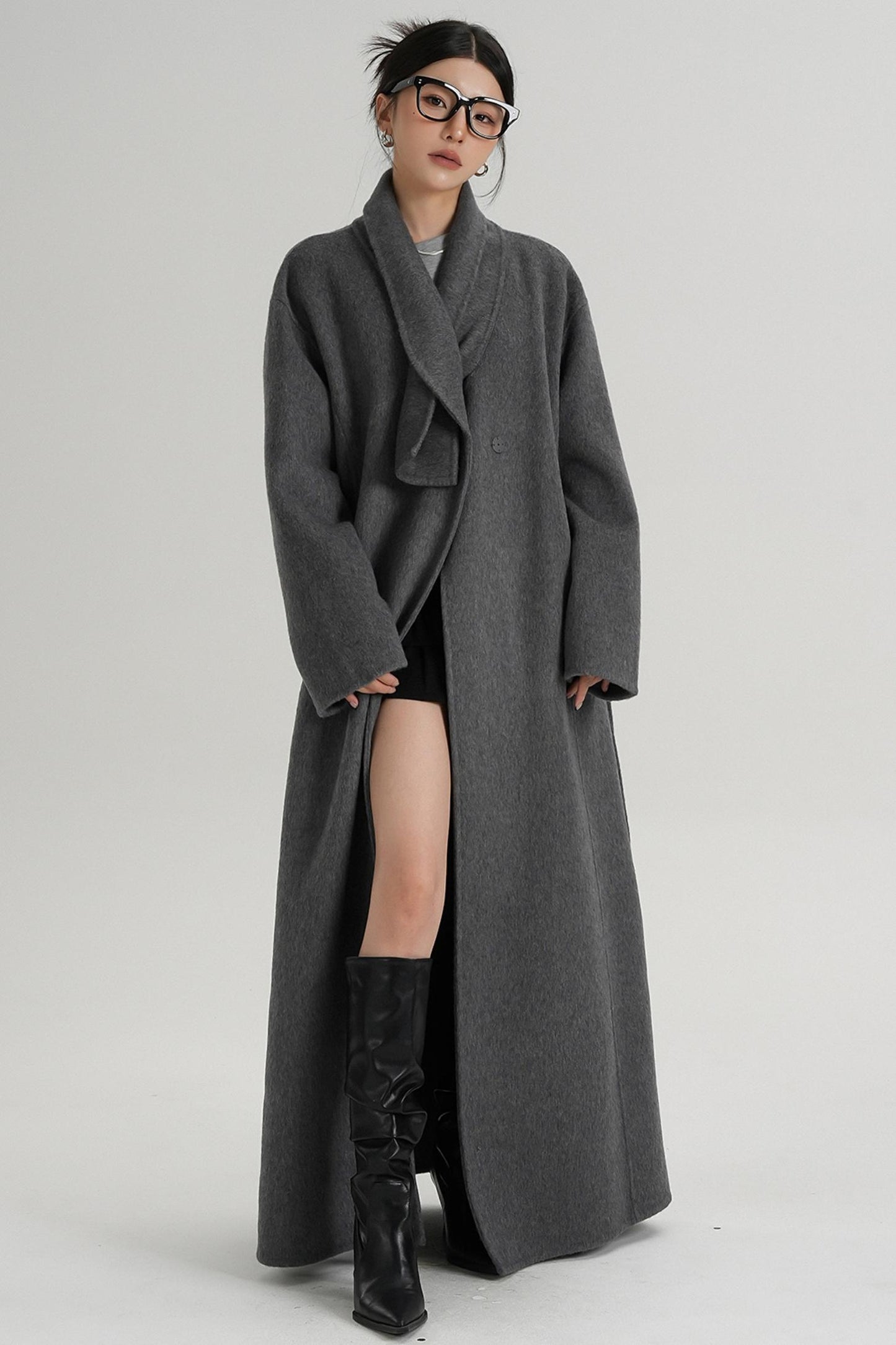 Temperament Woolen Coat