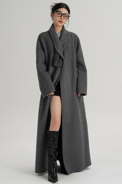 Temperament Woolen Coat