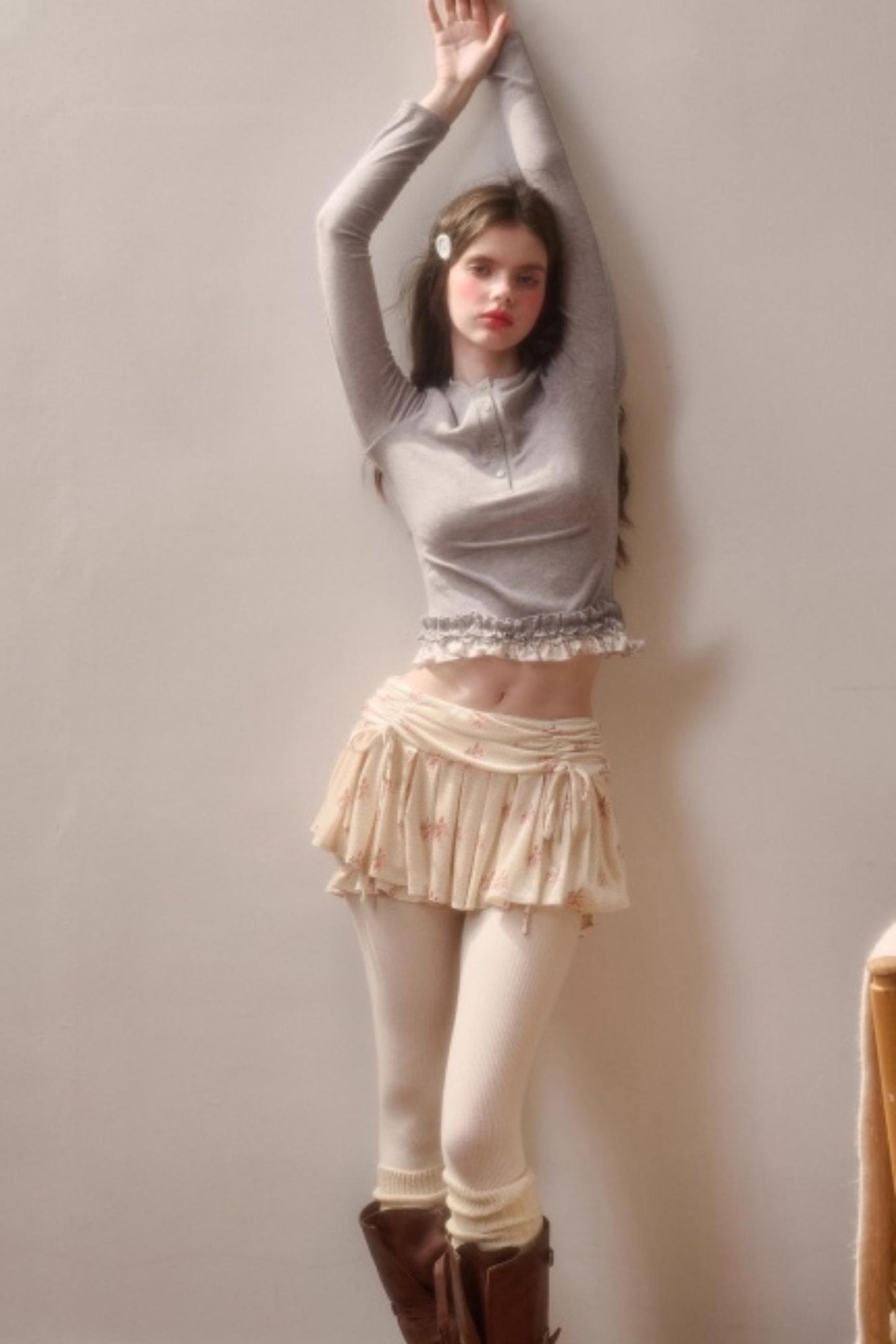 Fluffy Rabbit Lace Top