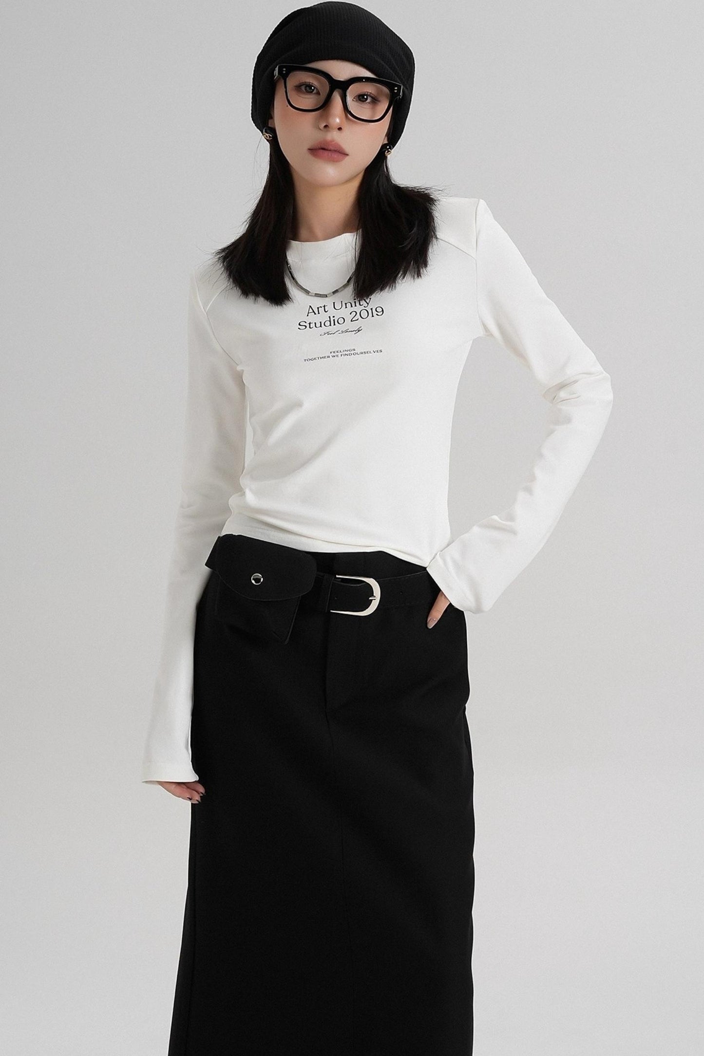 Letter Crew Neck T-Shirt