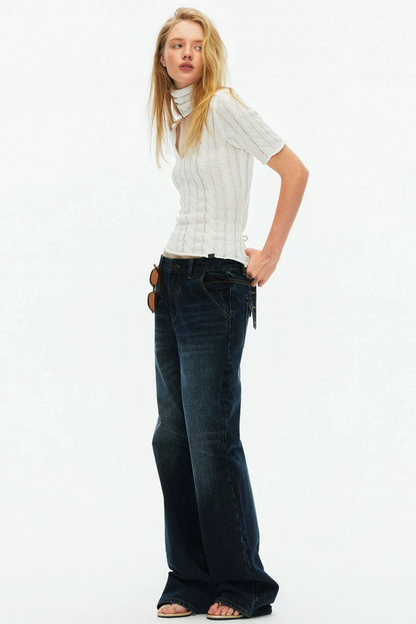 Cotton Vintage Washed Jeans