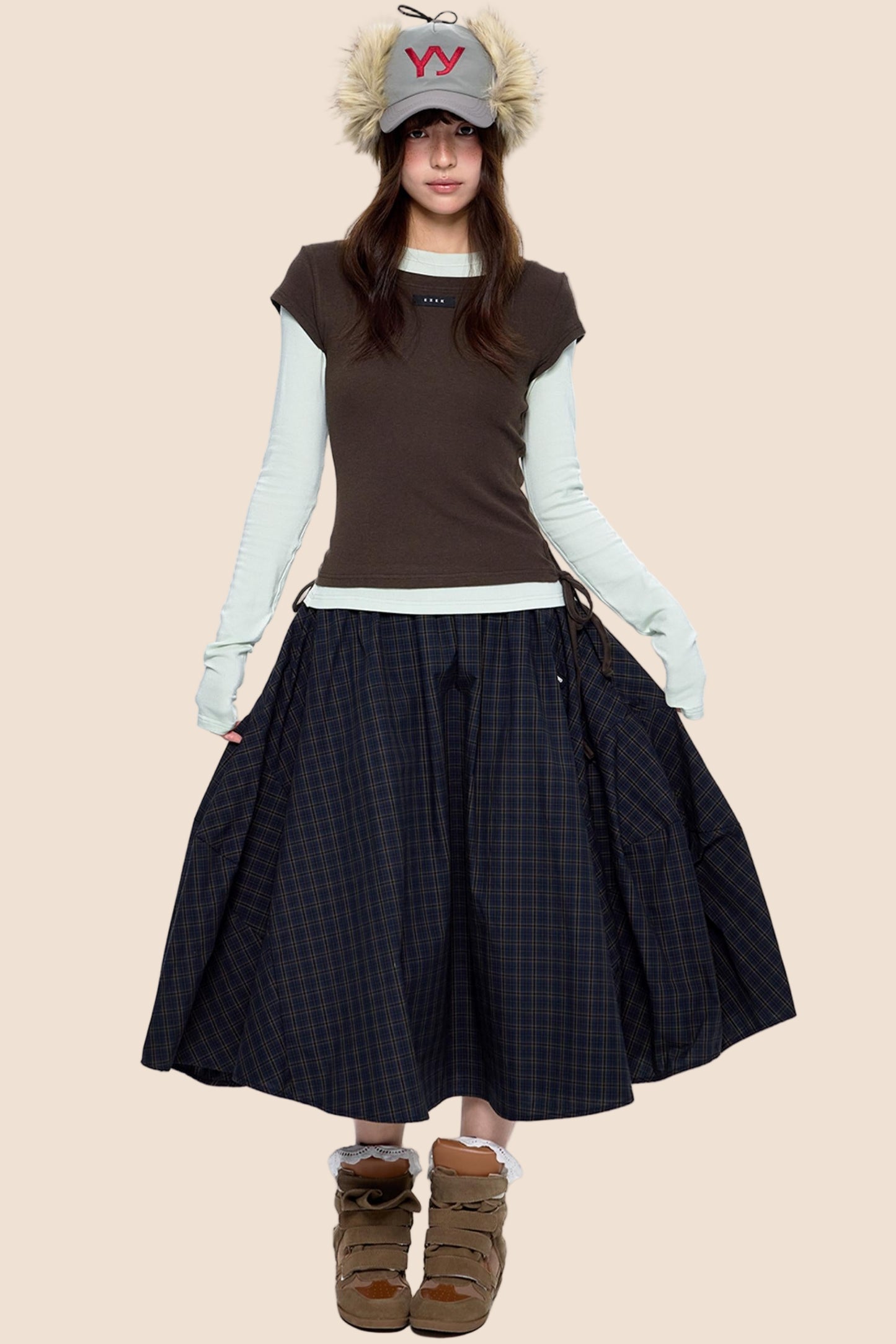 Elegant Layered Vintage Top