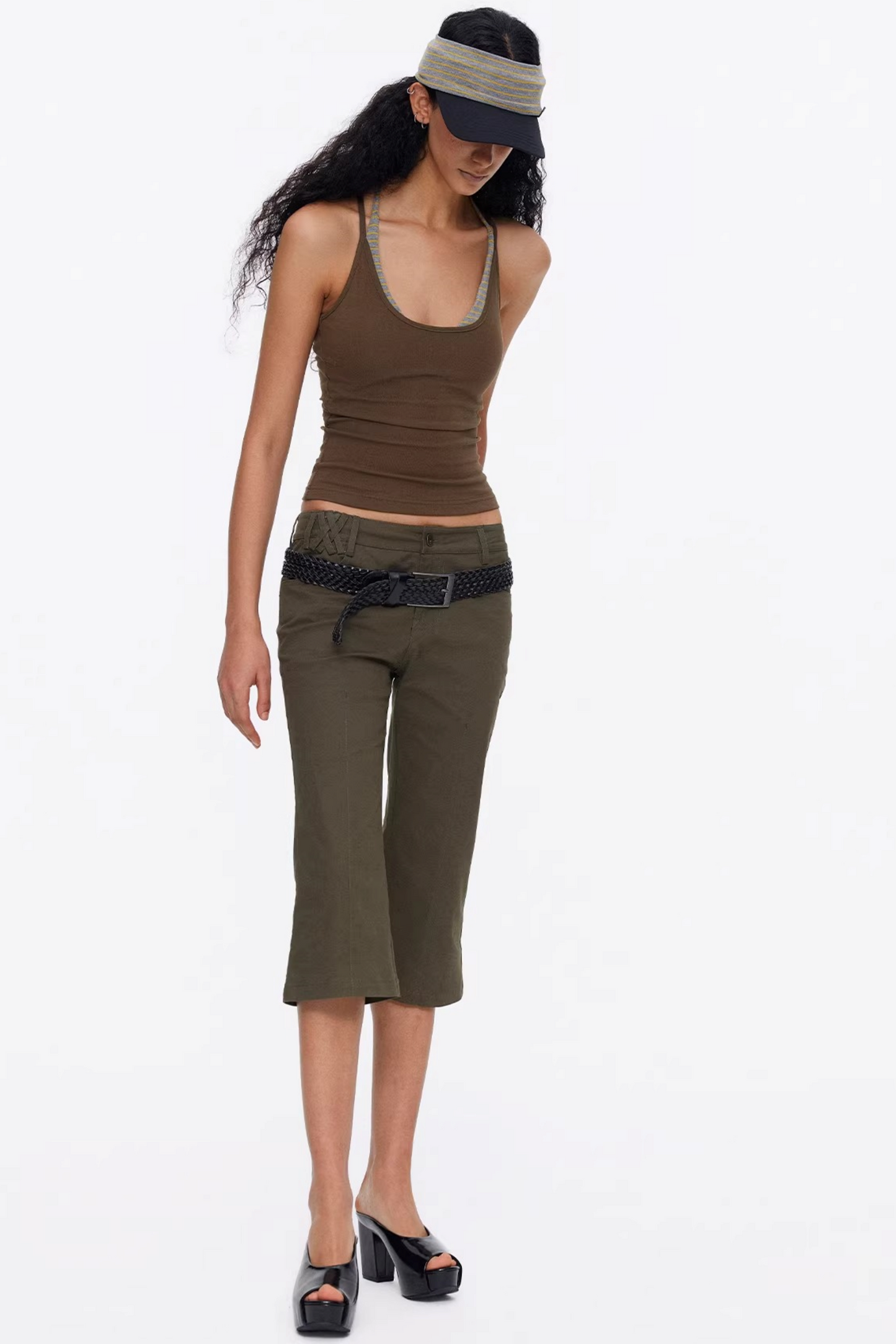 Elastic Cotton Slimming Top