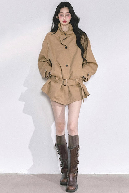 French Style Windbreaker Jacket