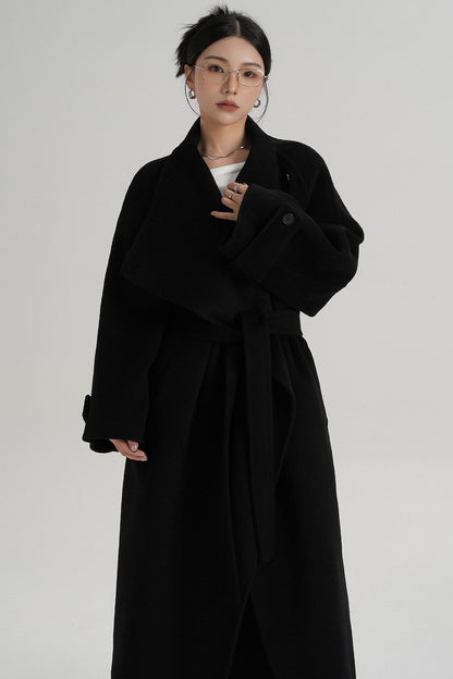 Luxurious Reversible Wool Coat