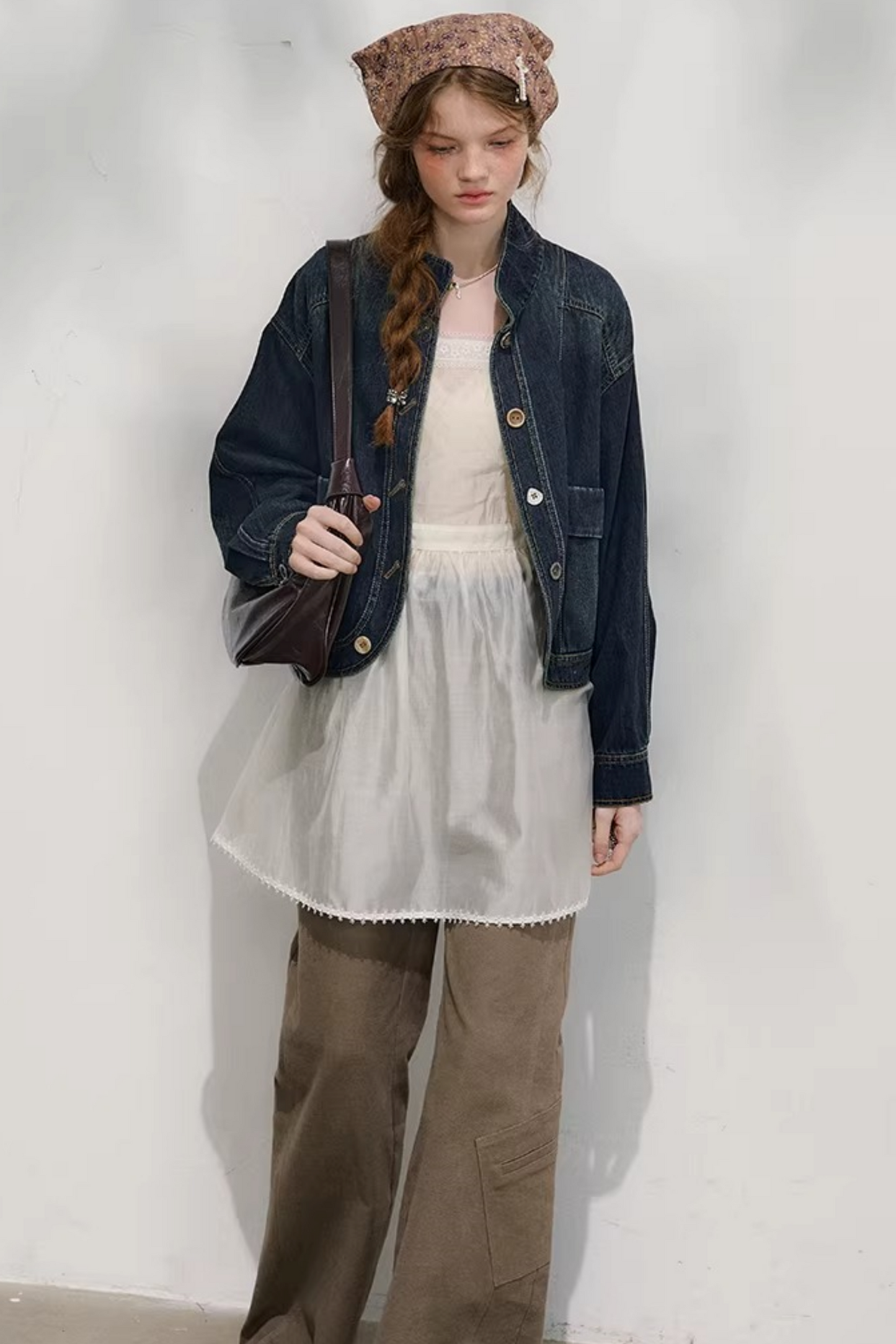 Youlan 데님 재킷