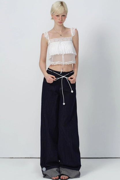 Summer Breeze Wide Leg Jeans