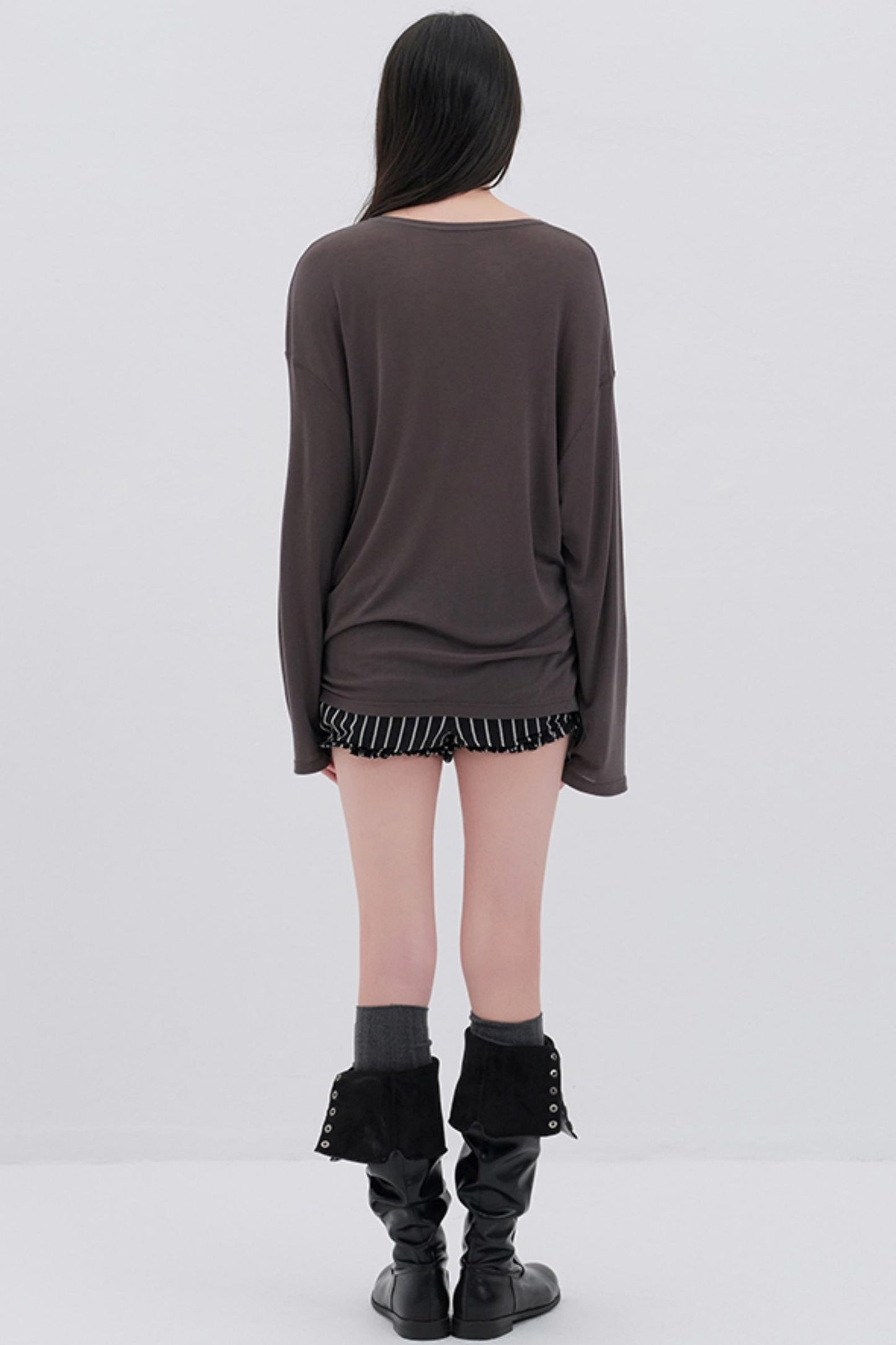 Soft Fleece Striped Pants