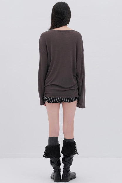 Soft Fleece Striped Pants