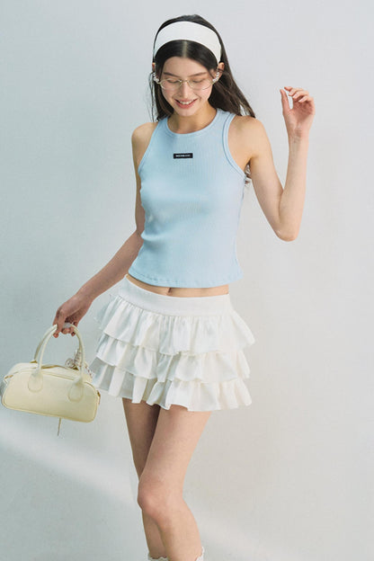 Elegant White Ballet Skirt