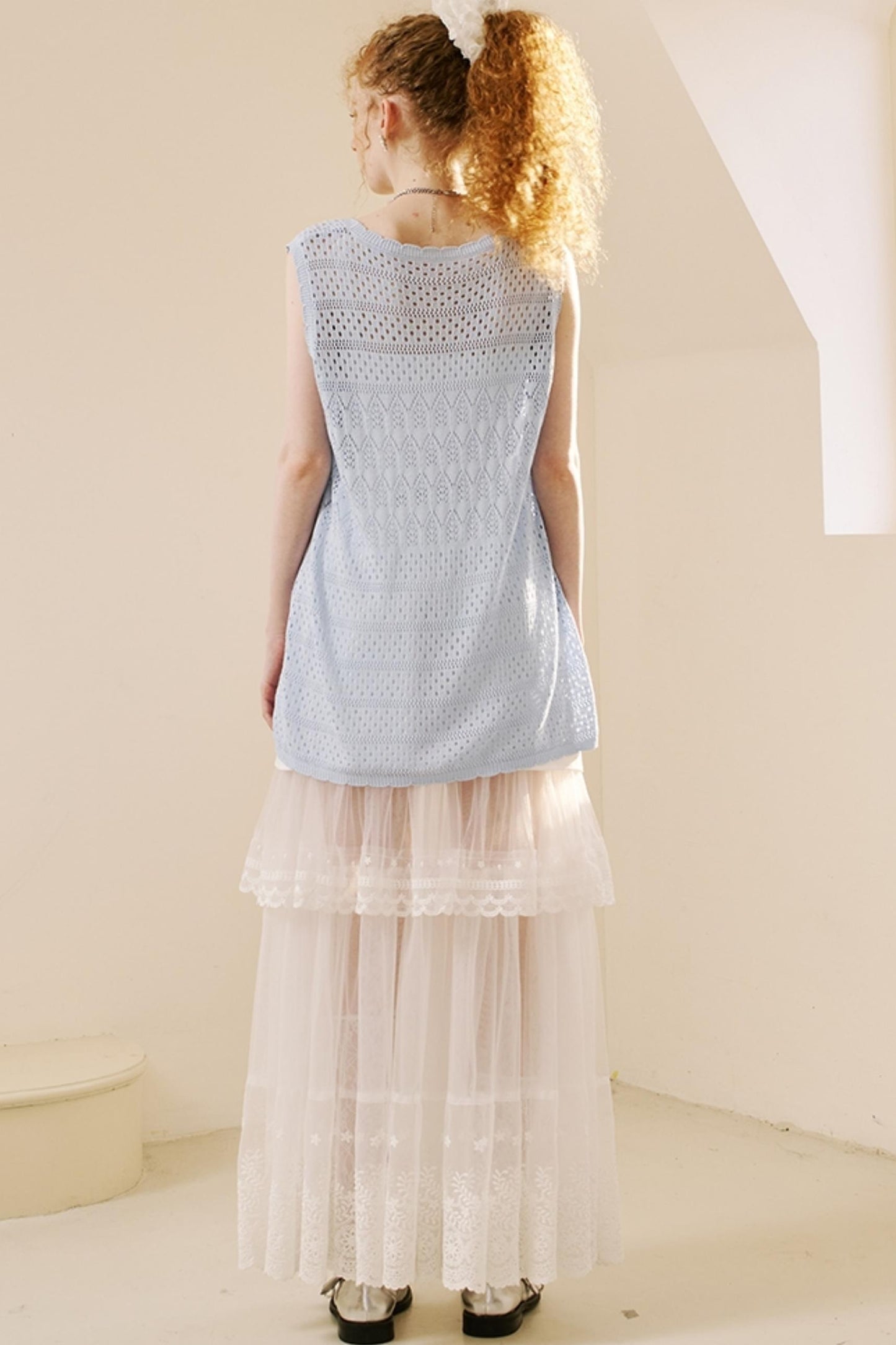 Chic Lace Half Skirt