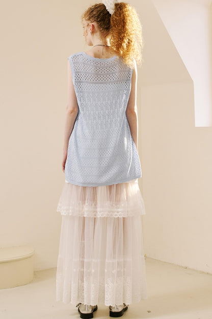 Chic Lace Half Skirt