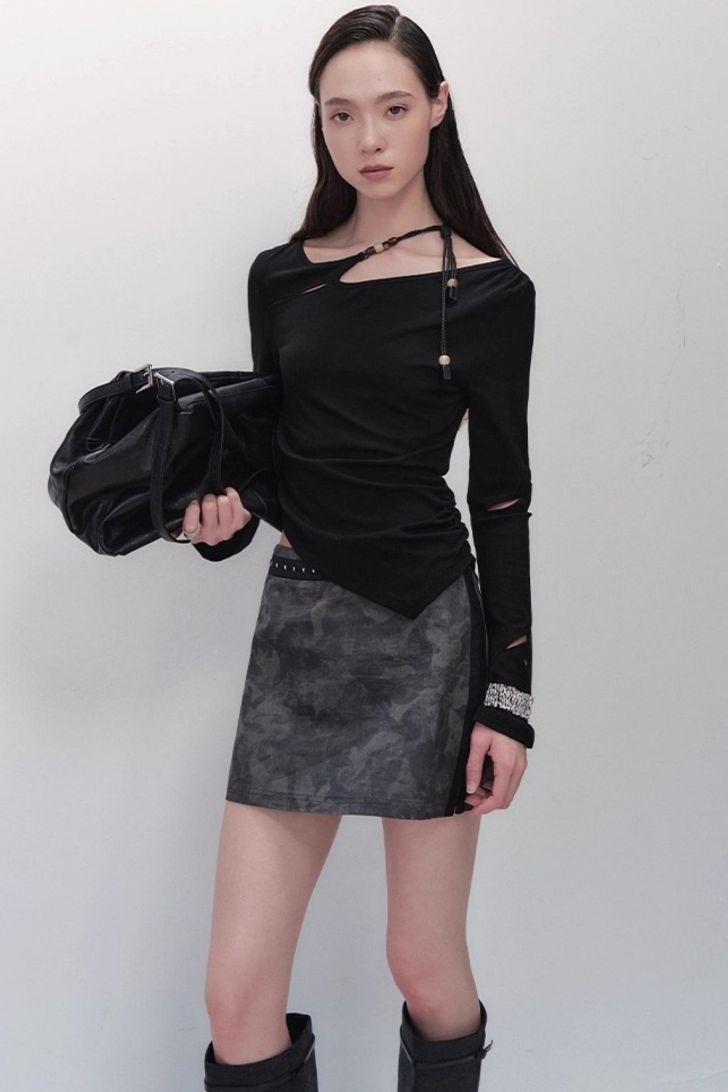 Eclipse Moon Two-Piece Skirt Set-Up