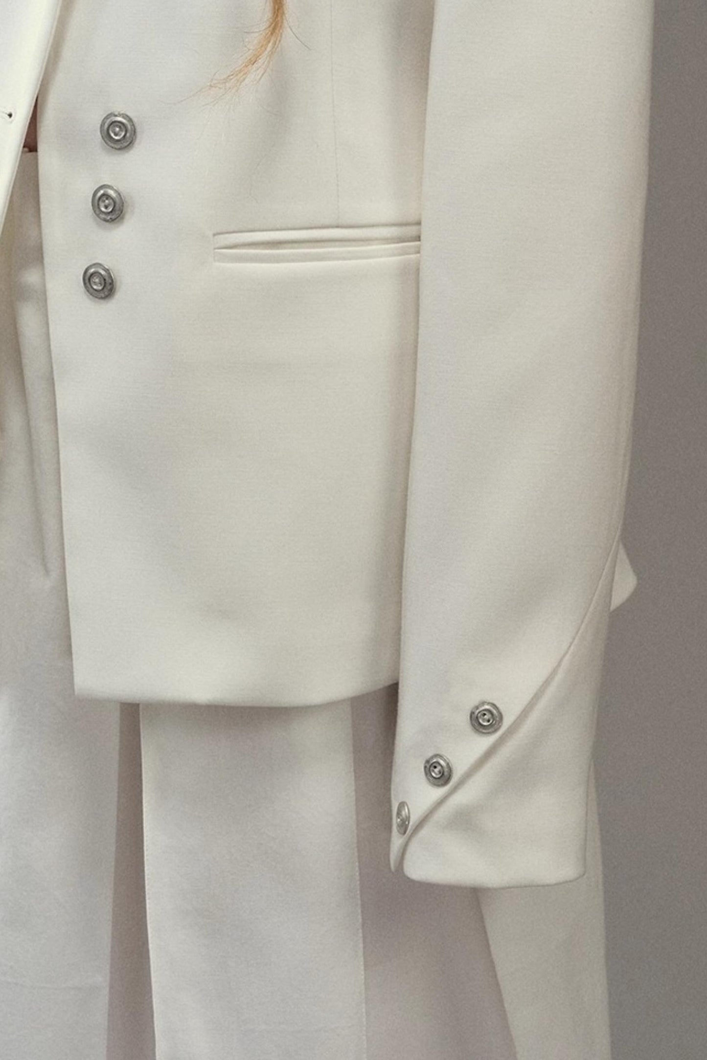 Shoulder Cut Moon Marks Blazer