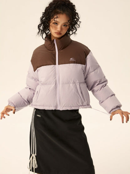 Long-sleeved Loose Down Jacket