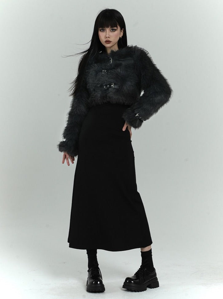 Eco-Friendly Fur Plush Jacket