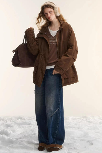 Reversible Fair Isle Fleece Jacket Set