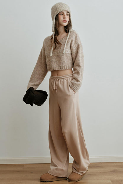 Light Luxury Wool Jacquard Top