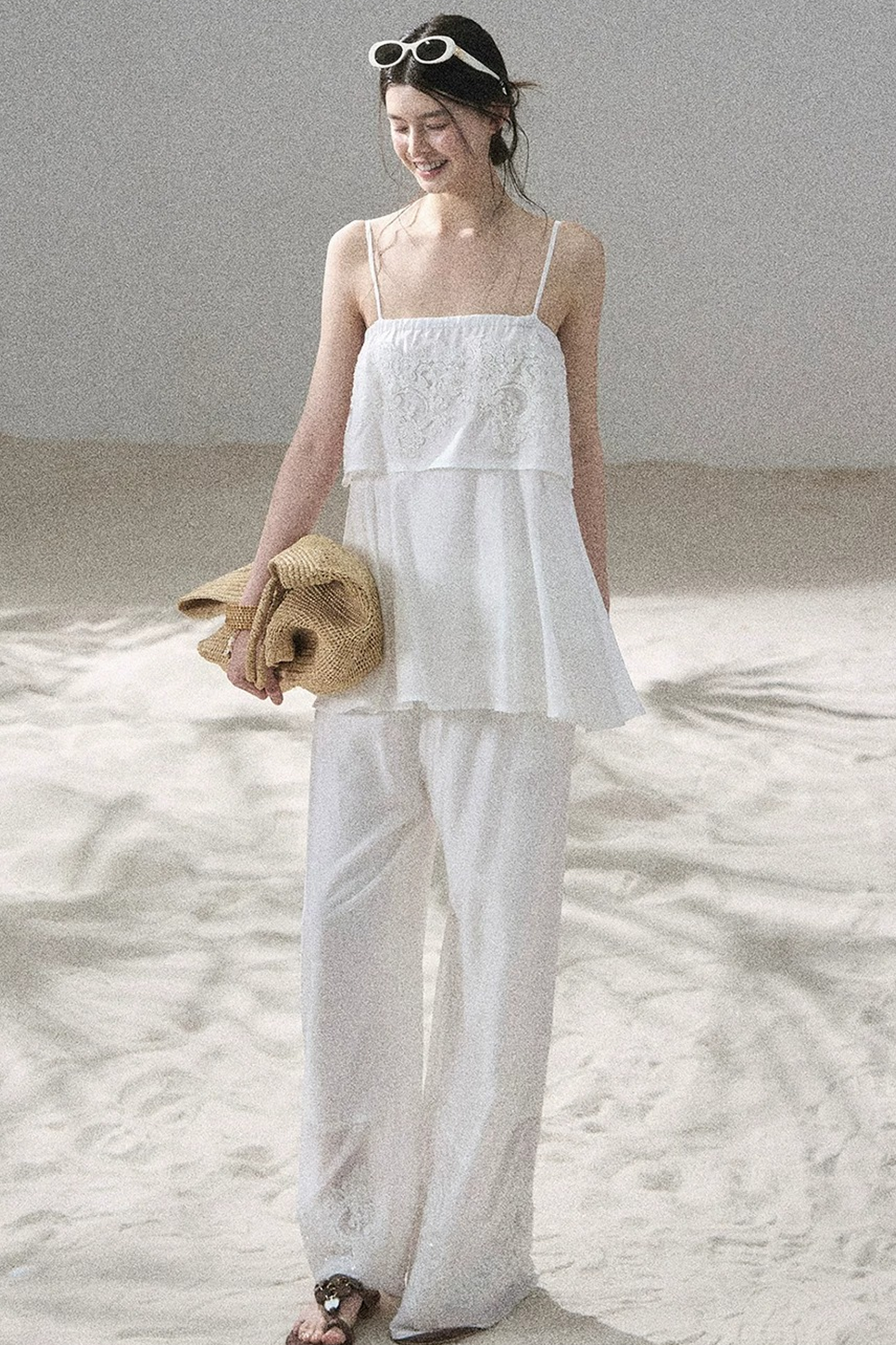 French Chiffon Lace Top Set-Up