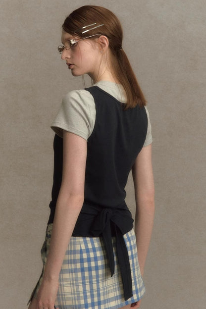 Slim Fit Two-Piece Tee