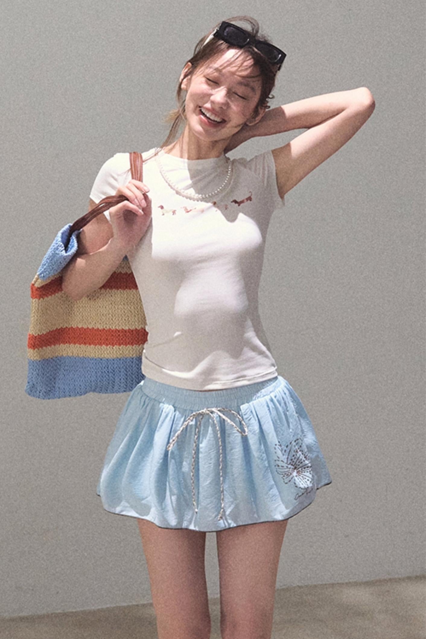 Copper Umbrella Skirt