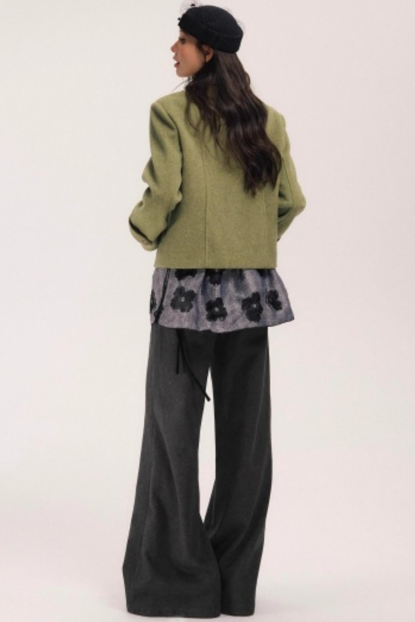 Casual Flared Slimming Pants