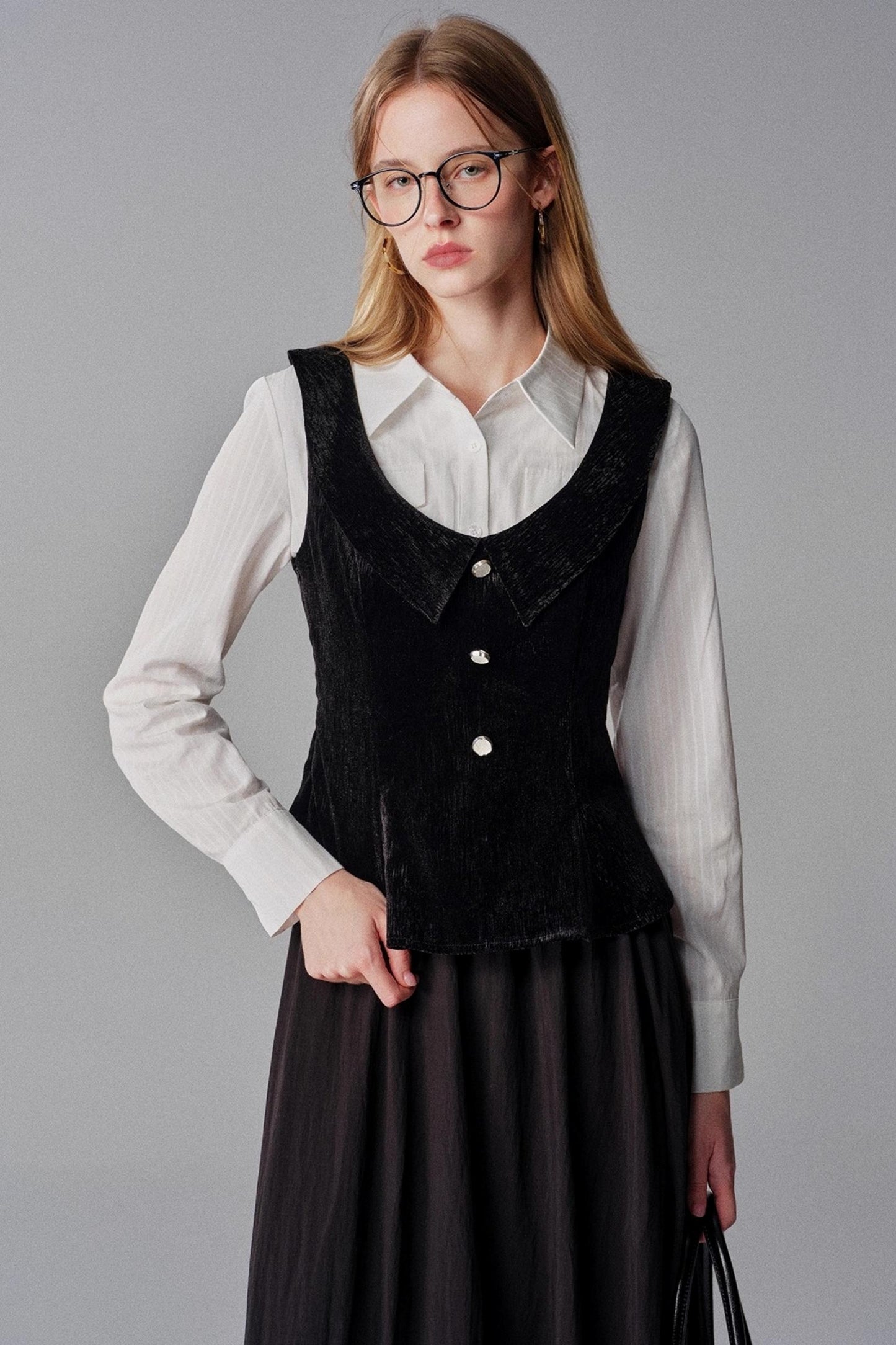 Mountains Seas Nordic French Retro Vest