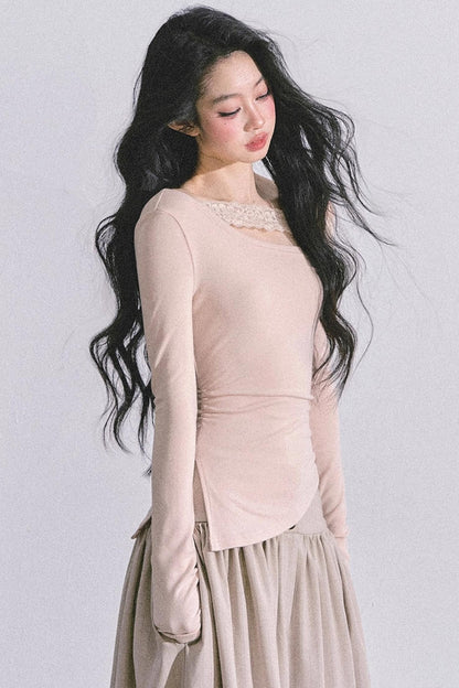 Barbaric Lace Off-the-Shoulder Top