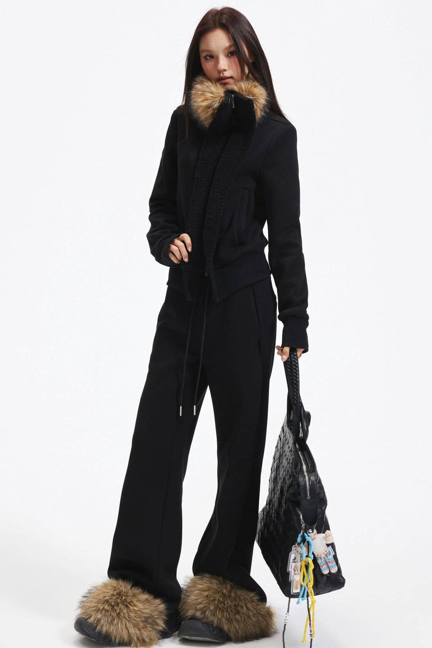 Autumn Fleece-Lined Jacket Set-Up