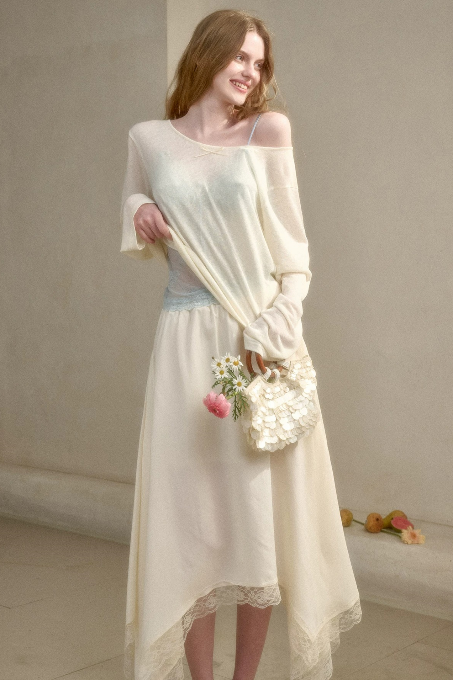 Natural Lyocell Cloud Blouse