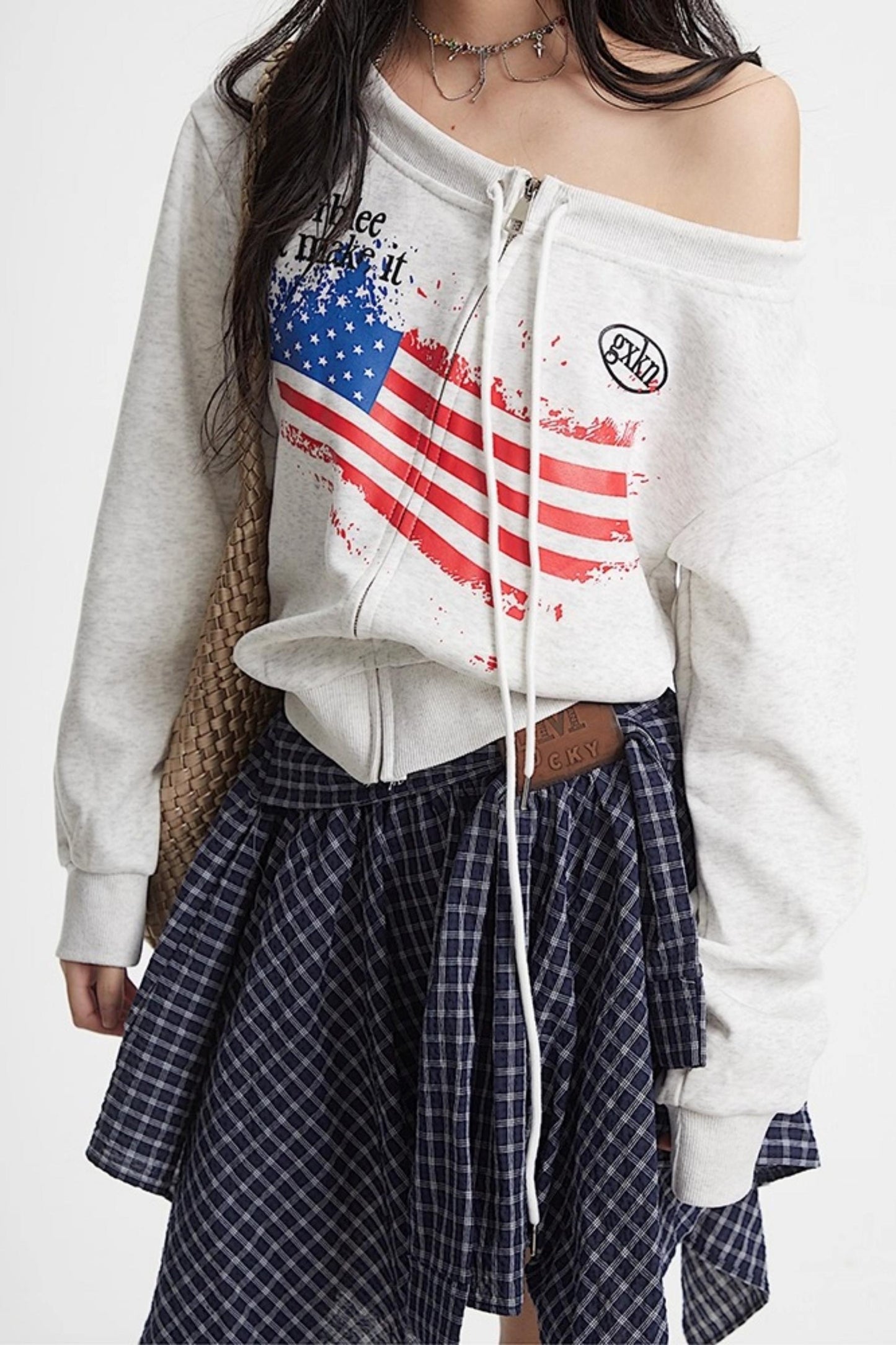 Vintage Zipper Sweatshirt