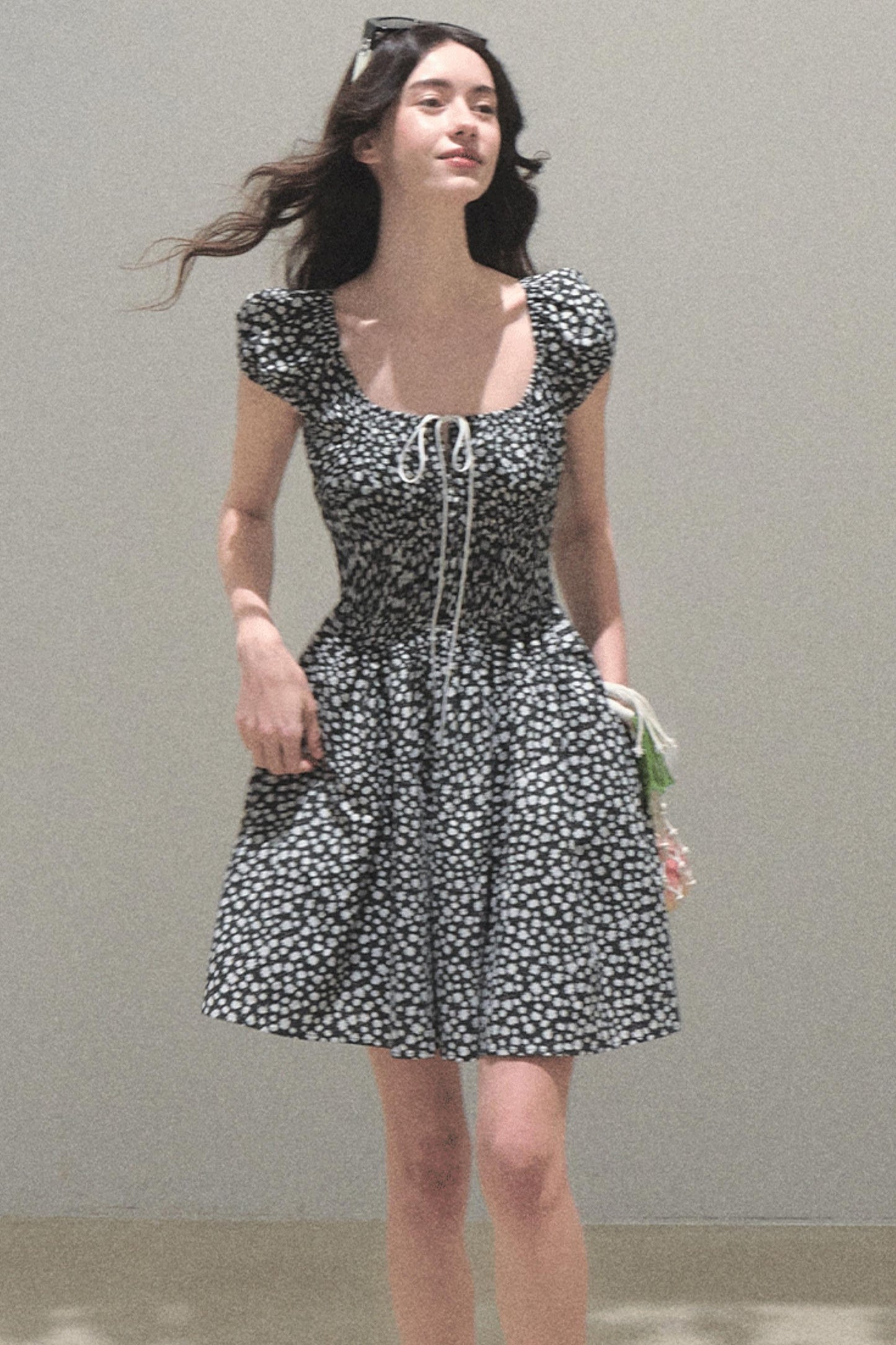 Blissful Tomato Leaf Dress