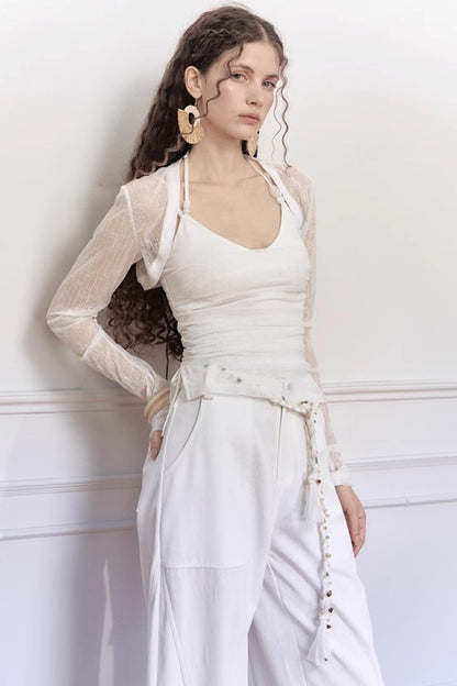 Luminous Lace Jacket